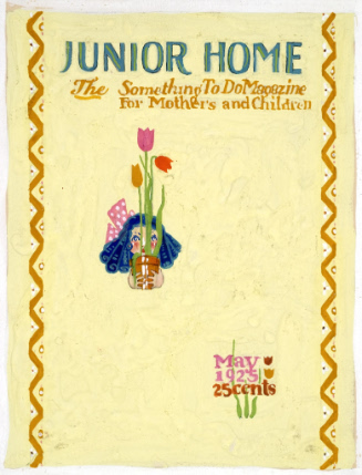 Study for cover of Junior Home, May 1925