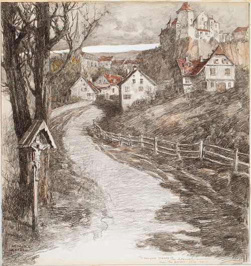 The Old Castle of the Loscheks Looked Grim and Inhospitable