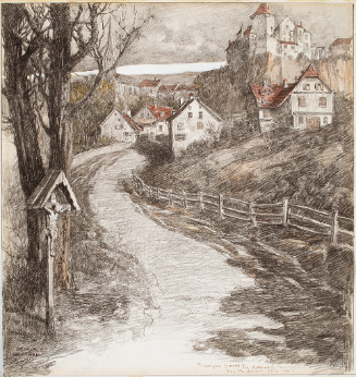 The Old Castle of the Loscheks Looked Grim and Inhospitable