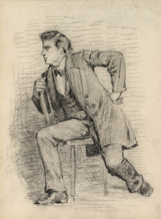 Man seated on chair