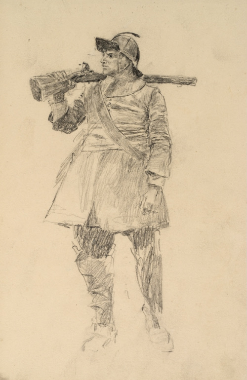 Study for The First Thanksgiving