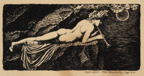 Illustration for The Man with the Hoe and Other Poems; A Look into the Gulf