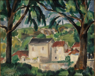 Trees and Farmhouse, Southern France