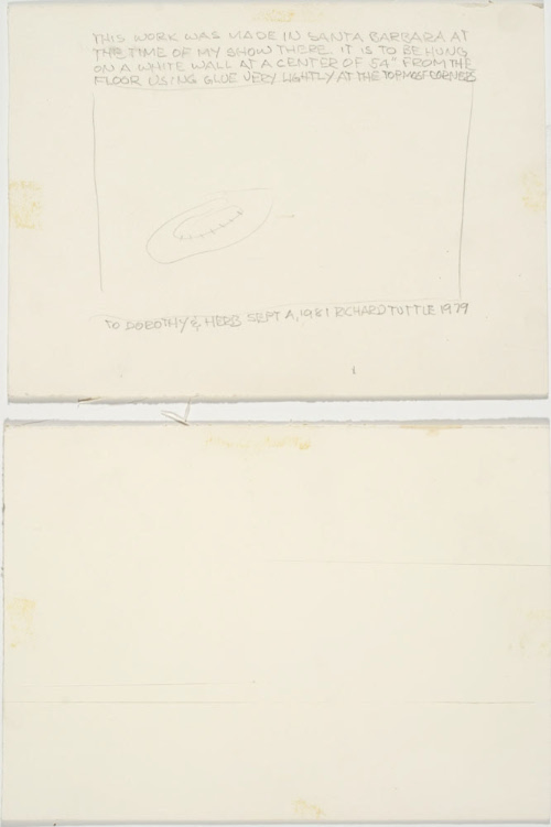 © Richard Tuttle. Photograph and digital image © Delaware Art Museum. Not for reproduction or p…