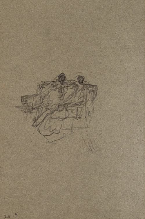 Sketch for Hugh Wynne, Free Quaker; In Aunt Gainor's Garden