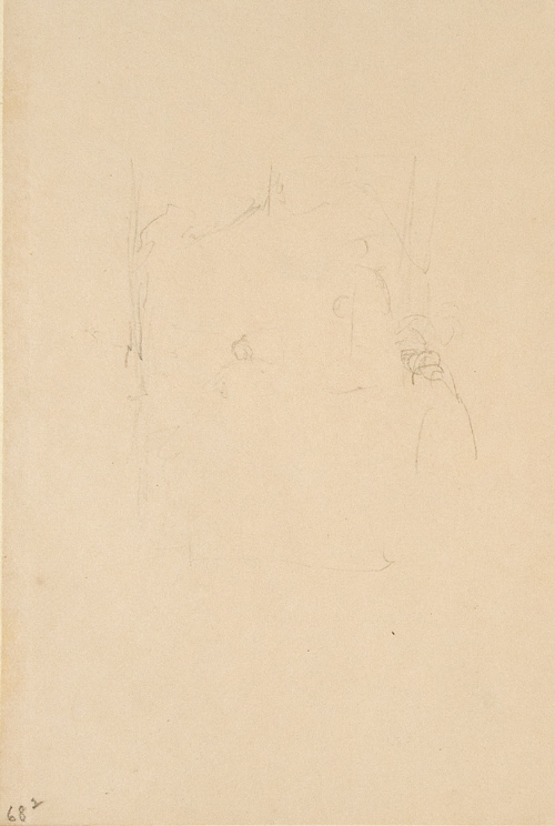 Sketch for The First President of the United States; The Death of Washington