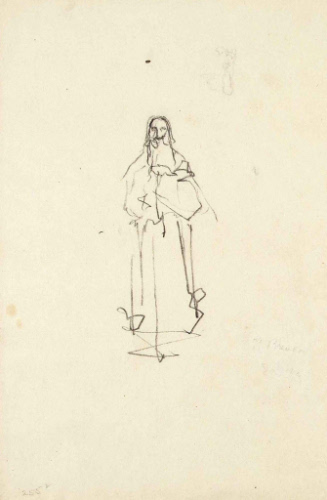 Sketch for North Folk Legends of the Sea; Saint Brendan's Island