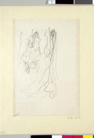 Sketches for The Ultimate Master; "Go, Madam, and leave the Prodigal among his husks"