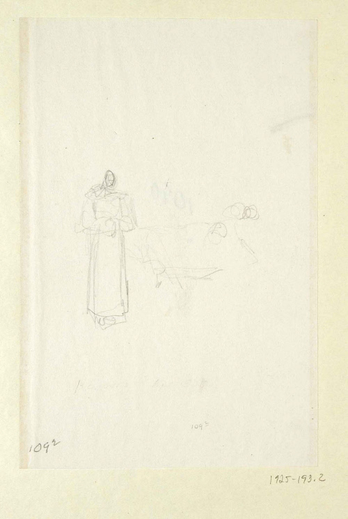 Sketch for The Satraps; The Duke of Gloucester sent for Edward Maudelain