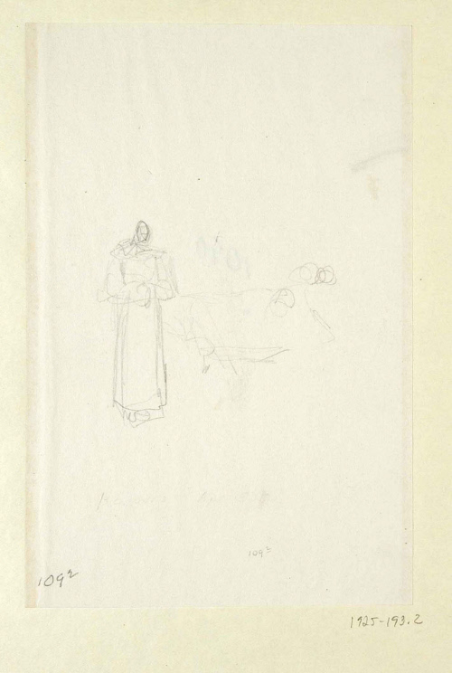 Sketch for The Satraps; The Duke of Gloucester sent for Edward Maudelain