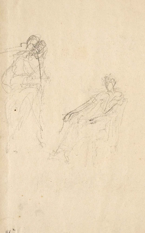 Sketch for Pictures from Thackeray; Becky Sharp and Lord Steyne