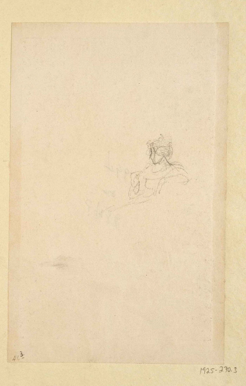 Sketch for Pictures from Thackeray; Becky Sharp and Lord Steyne